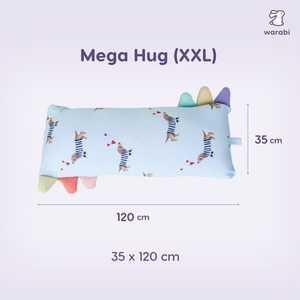 Dashing Dachshunds Snuggle Bamboo Pillow