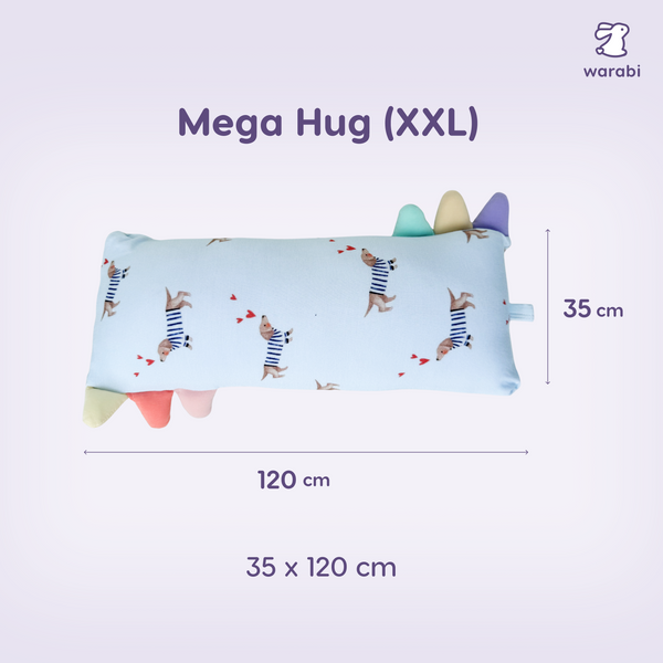 Dashing Dachshunds Snuggle Bamboo Pillow
