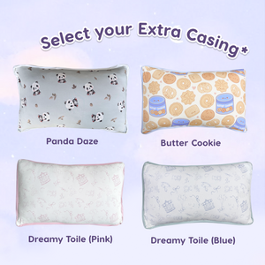 [20% OFF] BREAKFAST ADULT HEAD PILLOW + EXTRA CASE
