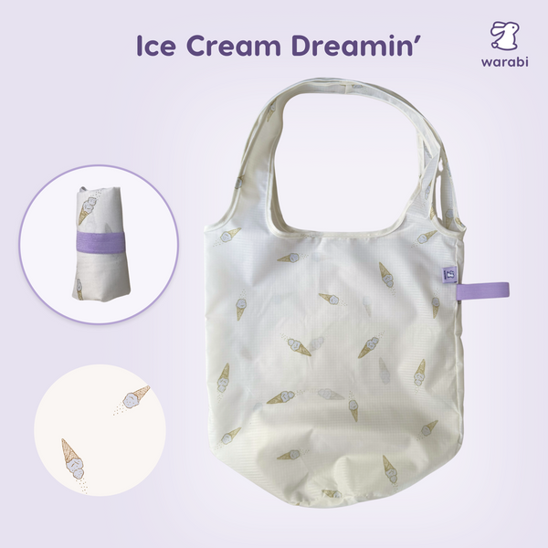 Foldable Reusable Market Tote Bag