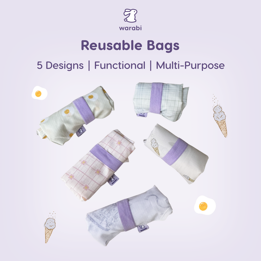Foldable Reusable Market Tote Bag