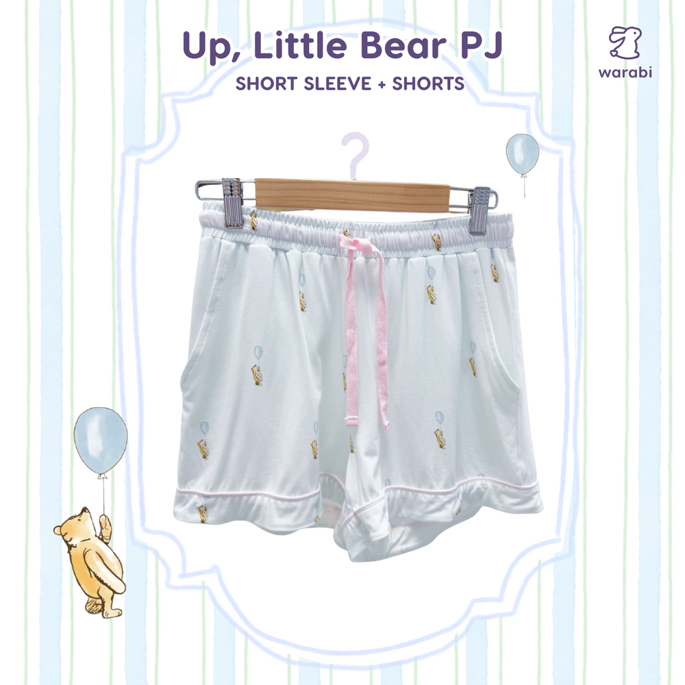 Up, Little Bear Kids PJ Set (Short & Long Sleeve)
