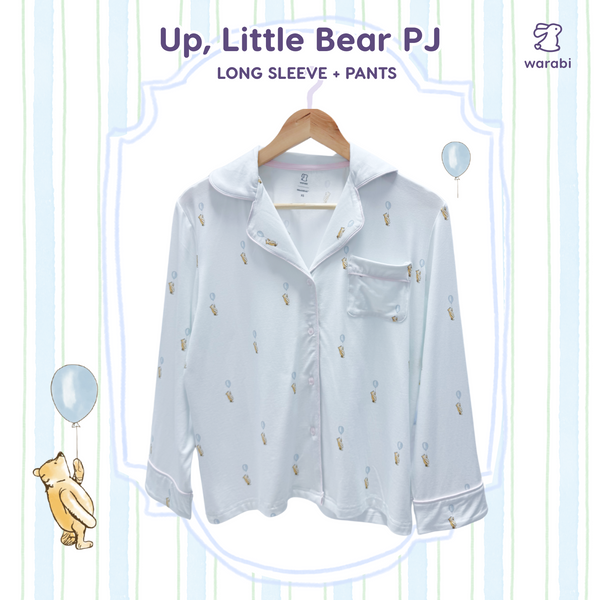 Up, Little Bear Adult Cloud PJ Long Sleeve Set