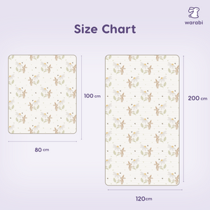 Bamboo Snuggle Blanket – Ultra-Soft, Breathable, Baby-Safe, Lightweight & Cozy for All Temperature