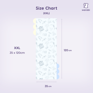 Dreamy Toile (Slate Blue) V2 Snuggle Bamboo Pillow