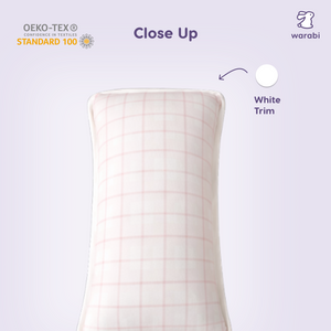 Pink Plaid Snuggle Tencel Pillow