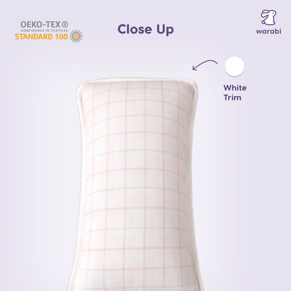 Pink Plaid Snuggle Tencel Pillow