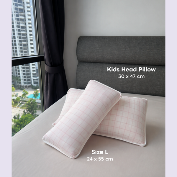 Pink Plaid Snuggle Tencel Pillow