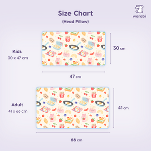 Breakfast At Warabi's Bamboo Snuggle Pillow