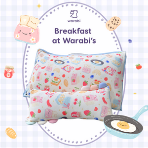 Breakfast At Warabi's Bamboo Snuggle Pillow