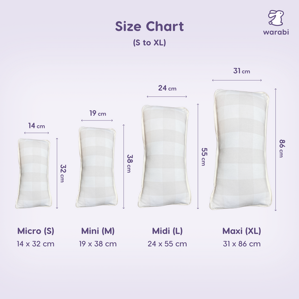 Oatmilk Check Snuggle Bamboo Pillow