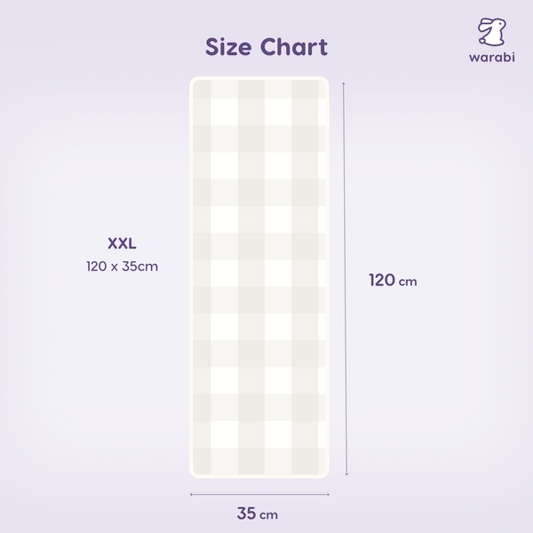 Oatmilk Check Snuggle Bamboo Pillow