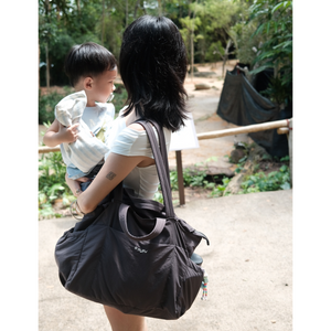 [OMMxWarabi] Re:tote Bag + Long PJs + Silk Scrunchie