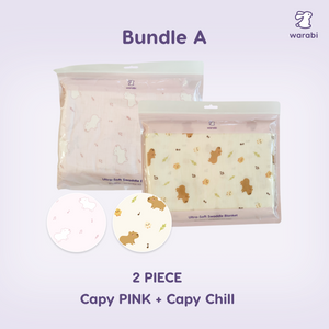 Ultra-Soft Swaddle Blanket - Capybara Series