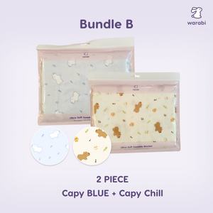 Ultra-Soft Swaddle Blanket - Capybara Series