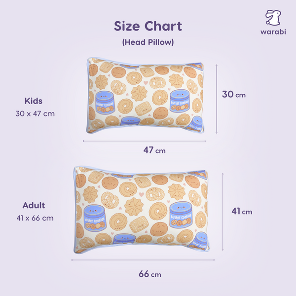 Butter Cookie Bamboo Snuggle Pillow