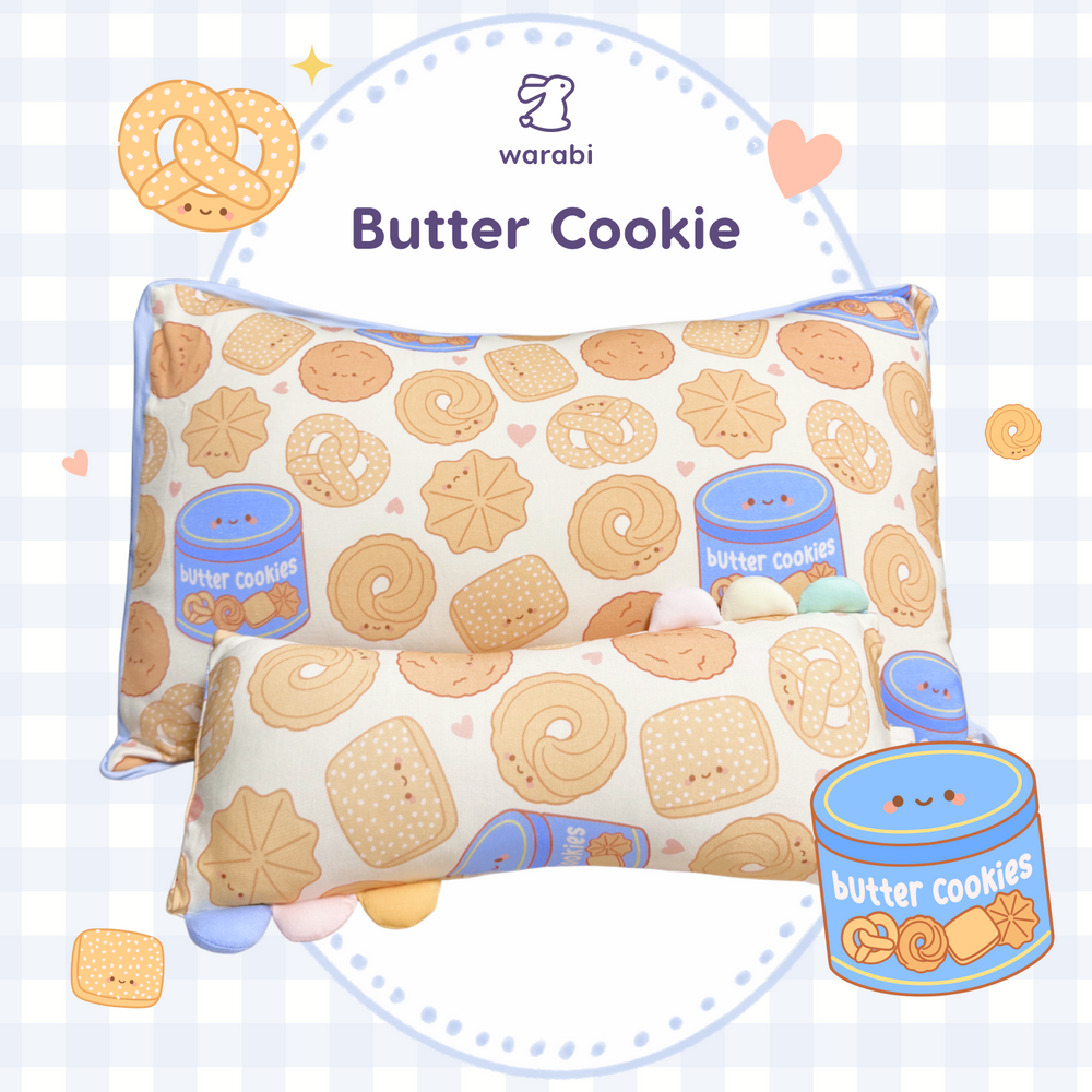 Butter Cookie Bamboo Snuggle Pillow