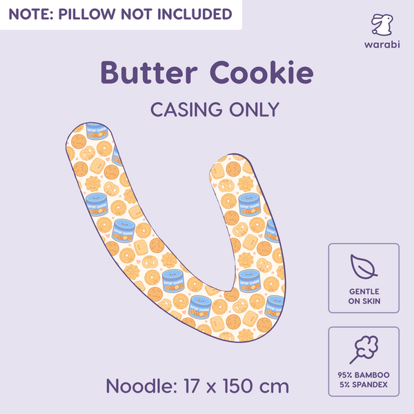 [NOODLE CASE ONLY] Bamboo Pillow Noodle Casing