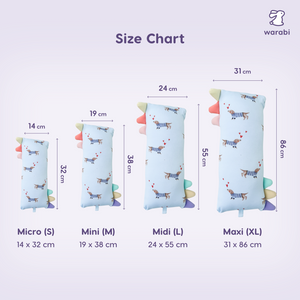 Dashing Dachshunds Snuggle Bamboo Pillow