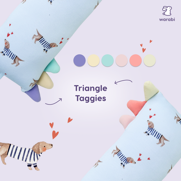 Dashing Dachshunds Snuggle Bamboo Pillow