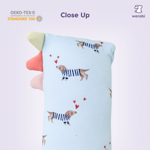 Dashing Dachshunds Snuggle Bamboo Pillow