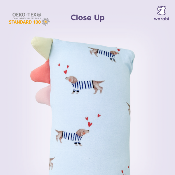 Dashing Dachshunds Snuggle Bamboo Pillow