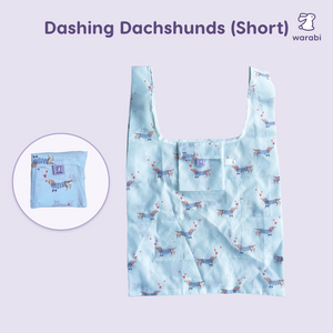 Reusable Foldable Shopping Bag | Multi-Purpose Grocery Tote Eco-Friendly Waterproof