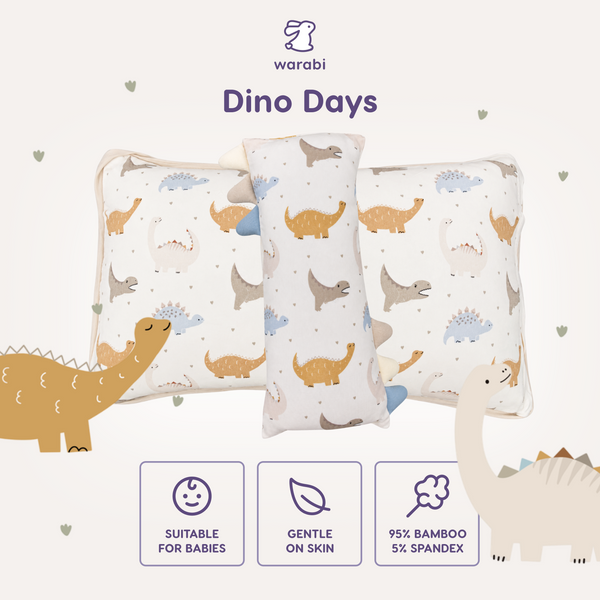 Dino Days Bamboo Snuggle Pillow