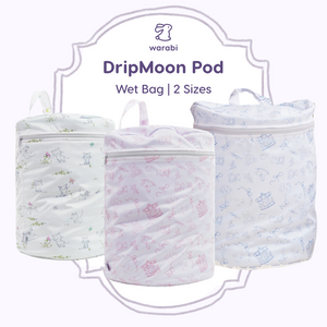 DripMoon Pod — Waterproof Half-Moon Wet Bag