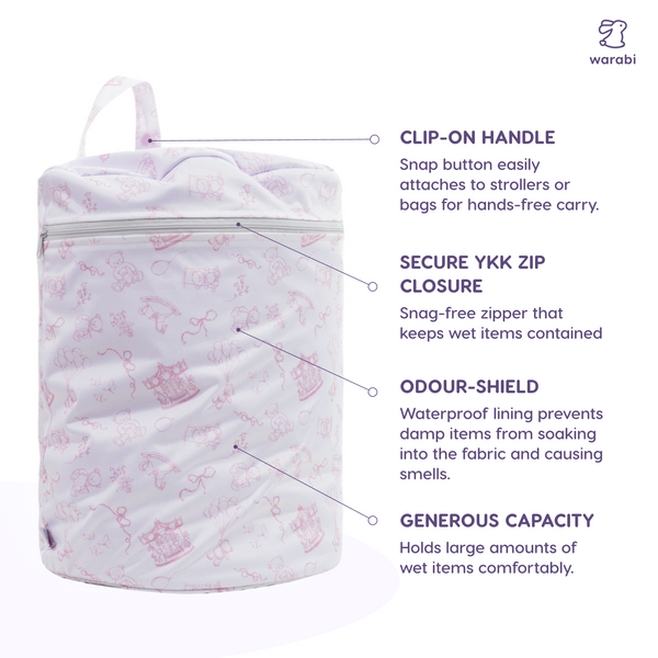 DripMoon Pod — Waterproof Half-Moon Wet Bag