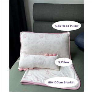 Dreamy Toile (Pink) V2 Snuggle Bamboo Pillow