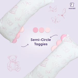 Dreamy Toile (Pink) V2 Snuggle Bamboo Pillow