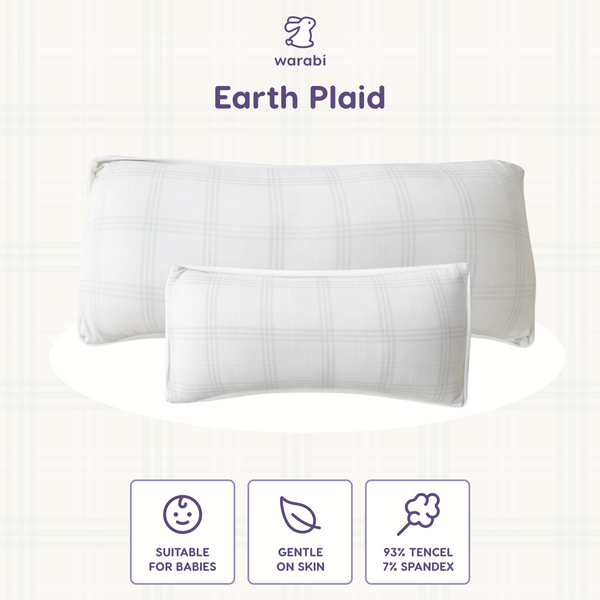 Earth Plaid Snuggle Tencel Pillow