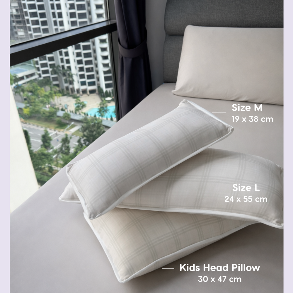 Earth Plaid Snuggle Tencel Pillow