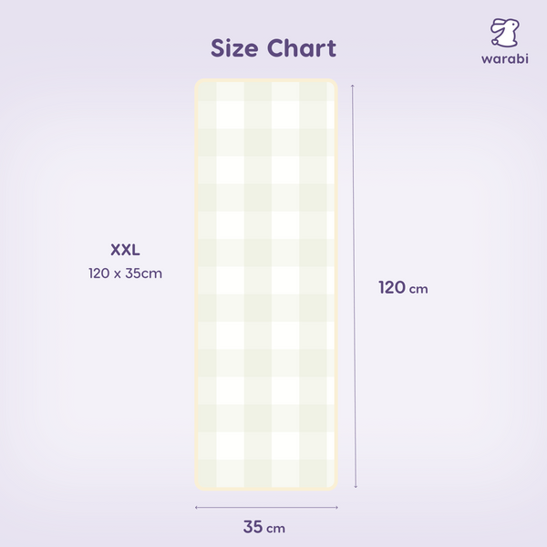 Sage Check Snuggle Bamboo Pillow