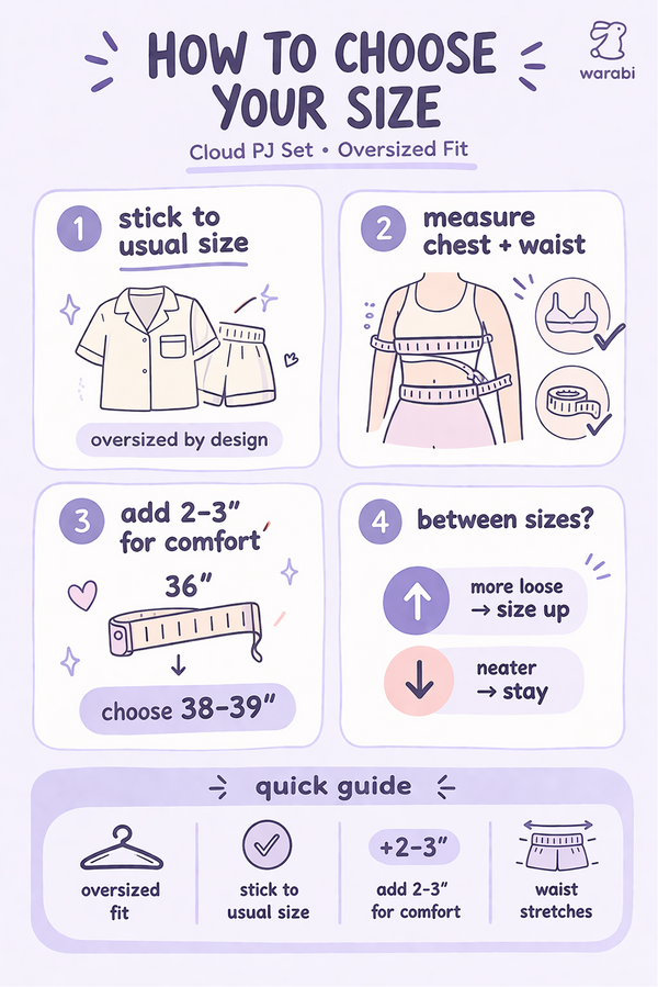 Butter Cookie Short Sleeve + Shorts Cloud PJ Set