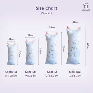 Kitten Garden Snuggle Bamboo Pillow