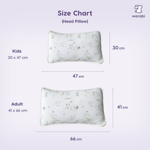 Kitten Garden Snuggle Bamboo Pillow