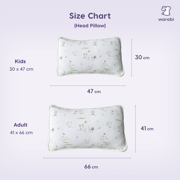 Kitten Garden Snuggle Bamboo Pillow