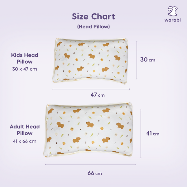 Capybara Chill Snuggle Bamboo Pillow