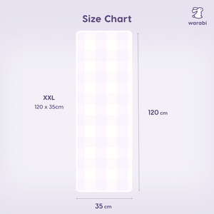 Lilac Check Tencel Snuggle Pillow