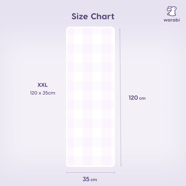 Lilac Check Tencel Snuggle Pillow