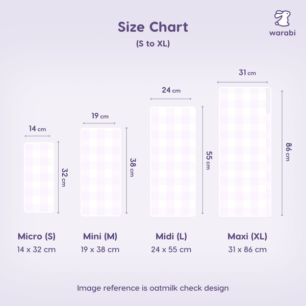 Lilac Check Tencel Snuggle Pillow