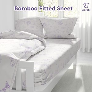 Bamboo Fitted Bedsheet | Ultra Soft Cooling Bed Sheet | Single & Super Single