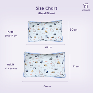Mighty Machines Snuggle Bamboo Pillow