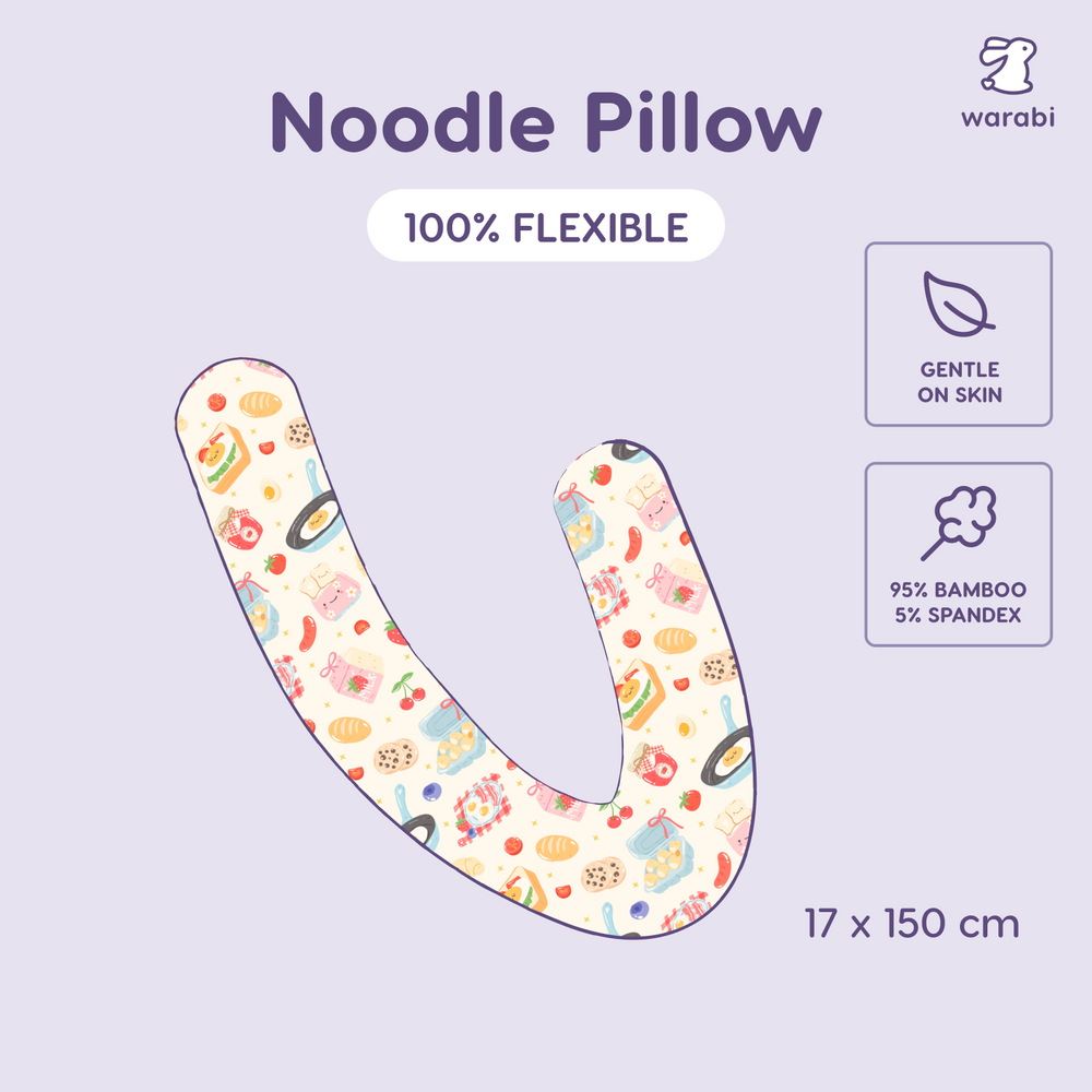 Noodle Pillow (7 Designs Available)