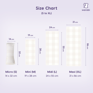 Oatmilk Check V2 Bamboo Snuggle Pillow