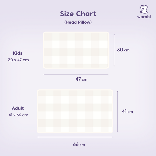 Oatmilk Check V2 Bamboo Snuggle Pillow