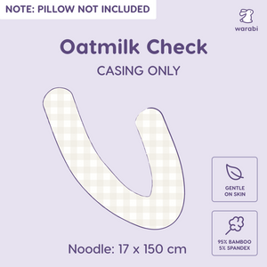 [NOODLE CASE ONLY] Bamboo Pillow Noodle Casing