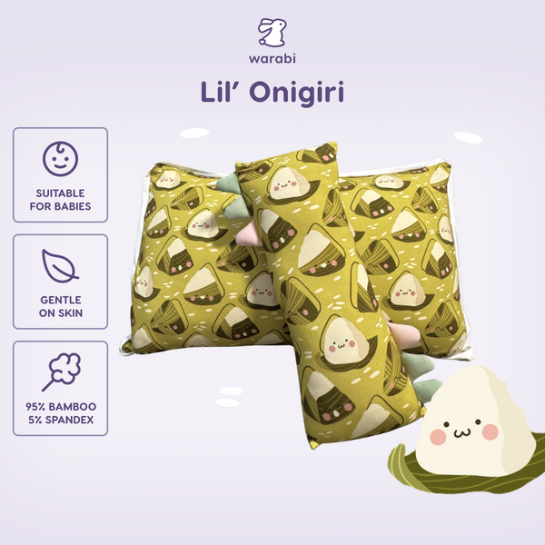 Lil' Onigiri Snuggle Bamboo Pillow